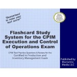 Flashcard Study System for Execution and Control of Operations