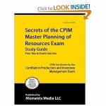 Secrets of the CPIM Master Planning of Resources Exam